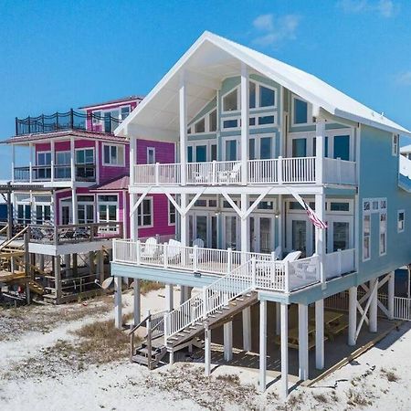 Oceanfront/Zero Steps To Beach/Views/4Br Gulf Shores Bagian luar foto