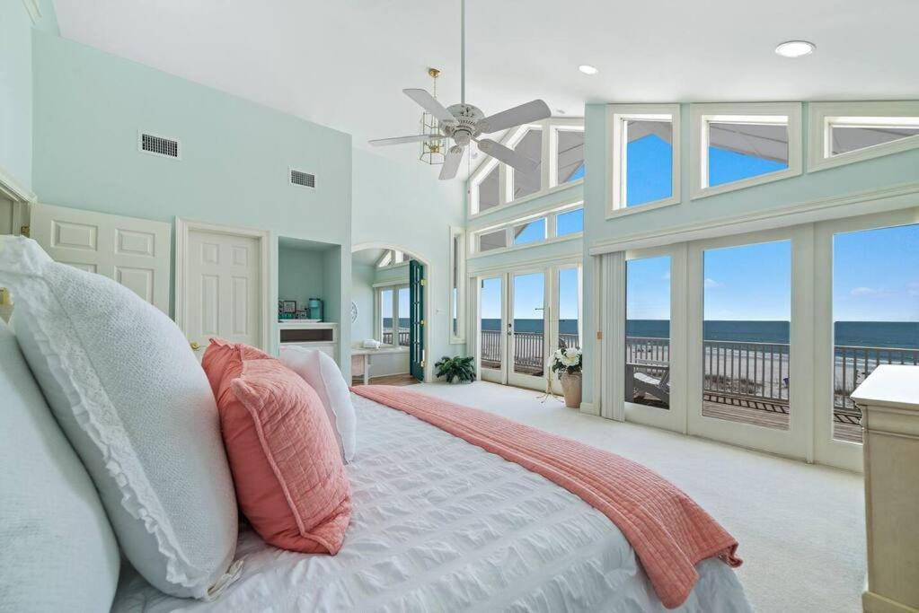 Oceanfront/Zero Steps To Beach/Views/4Br Gulf Shores Bagian luar foto