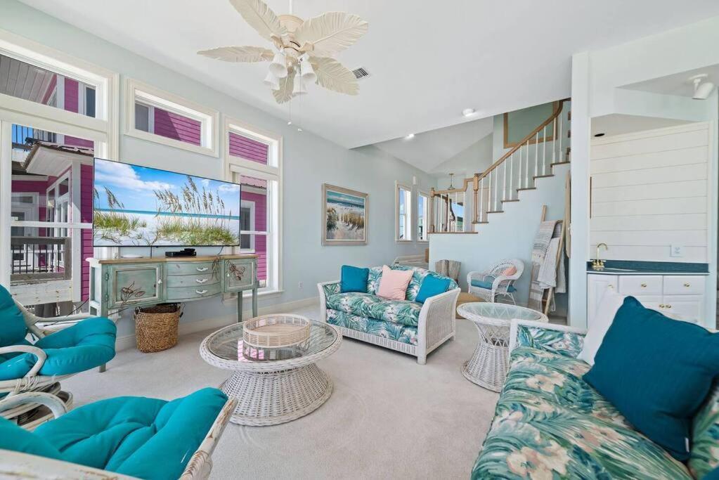 Oceanfront/Zero Steps To Beach/Views/4Br Gulf Shores Bagian luar foto