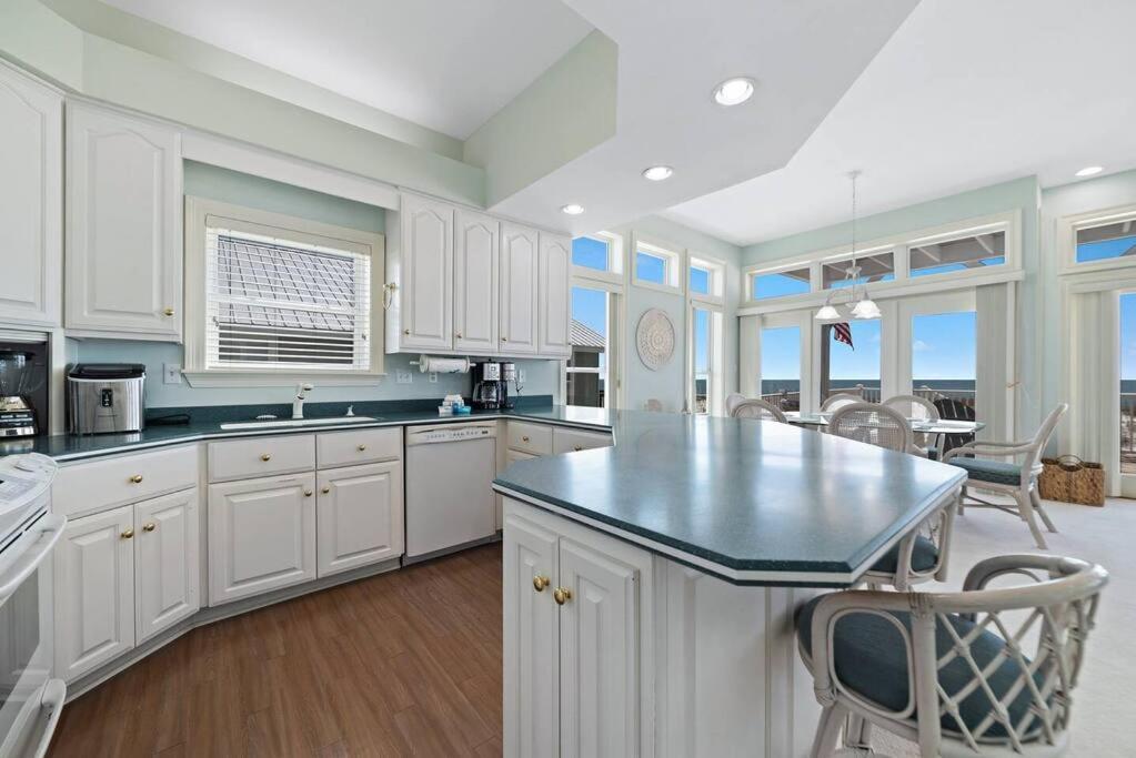 Oceanfront/Zero Steps To Beach/Views/4Br Gulf Shores Bagian luar foto