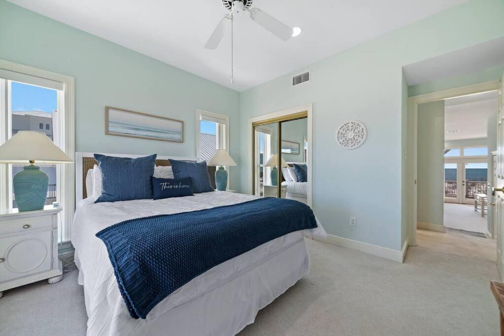 Oceanfront/Zero Steps To Beach/Views/4Br Gulf Shores Bagian luar foto