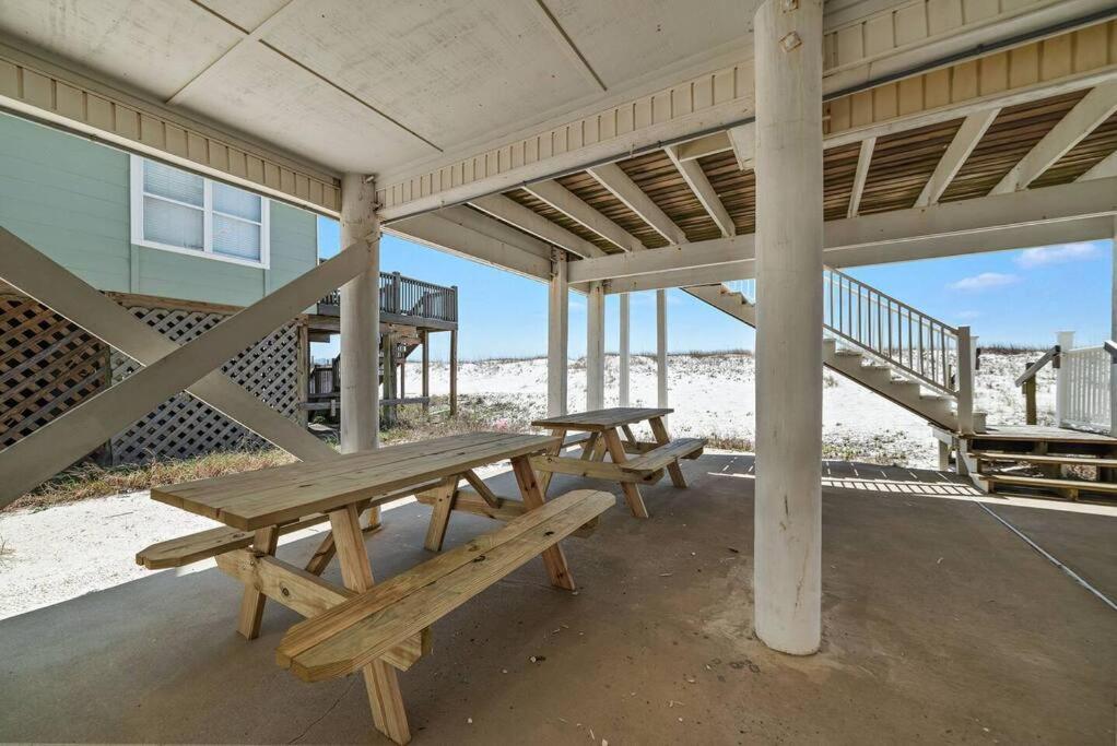 Oceanfront/Zero Steps To Beach/Views/4Br Gulf Shores Bagian luar foto